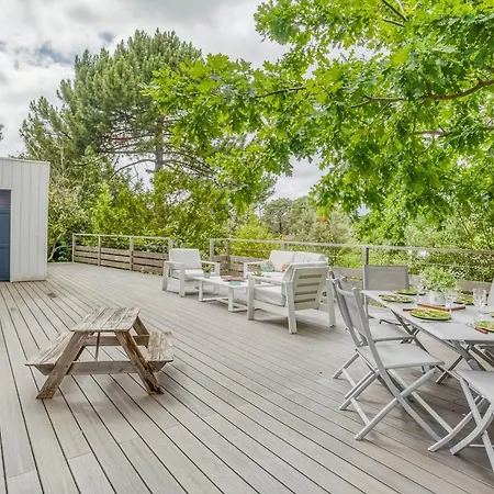 Le Deck - Grande Maison Familliale Proche Tatil Evi Arcachon